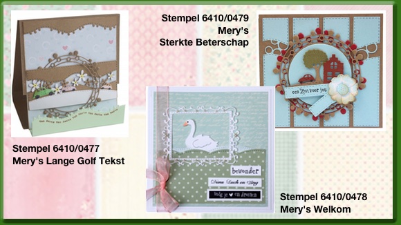 Mery Cozijnsen Voorbeeldkaarten Tekst stempels