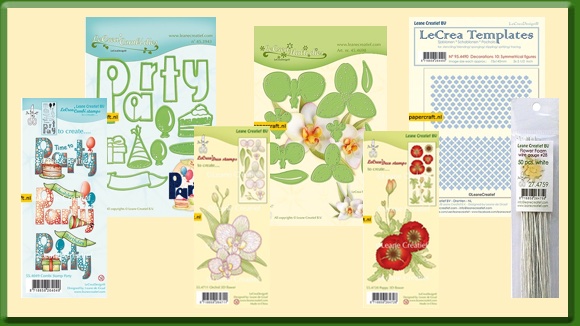 Leane Creatief Stempels en Mallen Voorjaar 2018