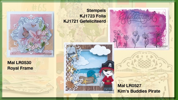 Marianne Design Voorbeeldkaarten Mei