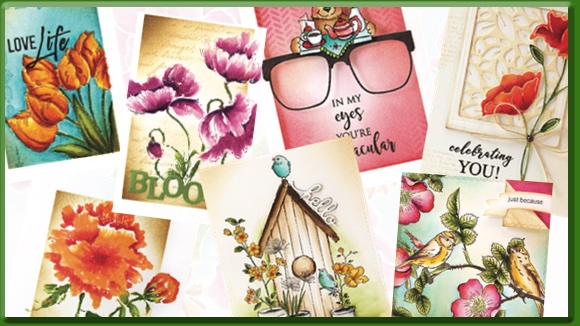 Penny Black Kaarten Sweet Spring