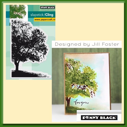 Penny Black Stempel inkleuren met Markers