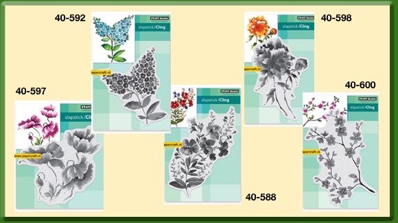 Penny Black Brushstroke Stempels