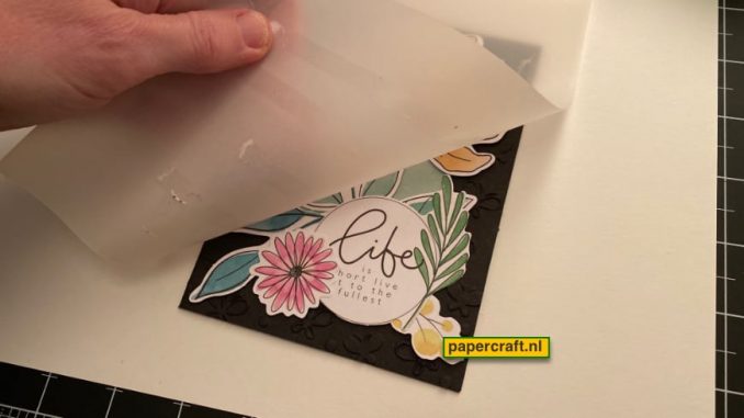 Tip om iets eenvoudig op te plakken