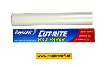 Wax papier voor Kaarten maken