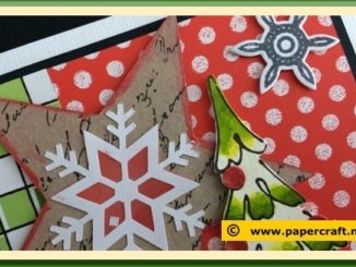 Kerstkaart met Shadowpainting