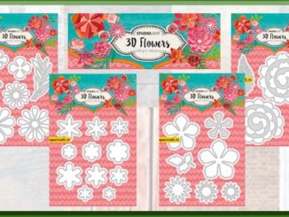 Studio Light Stansmallen 3D Flowers