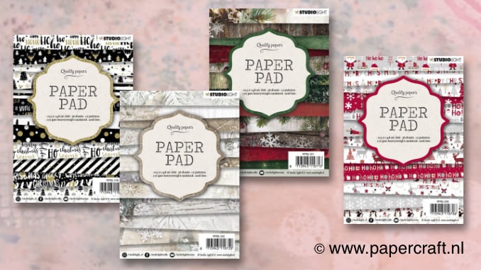Studio Light Paper Pads voor Kerst