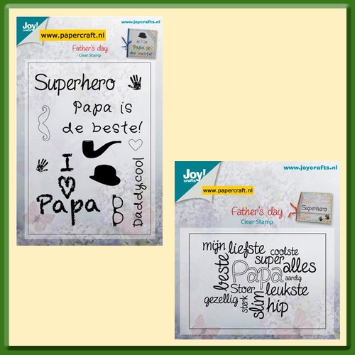 Joy! Crafts Stempel Vaderdag Teksten